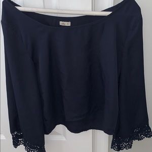 Navy Blouse